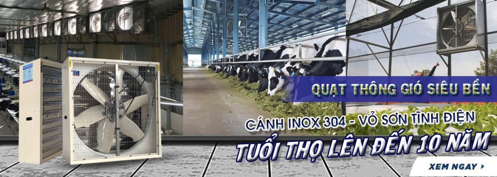 quạt thông gió vuông sử dụng mọi công trình