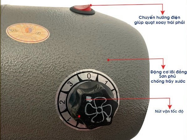 motor quạt bán quạt sàn công nghiệp