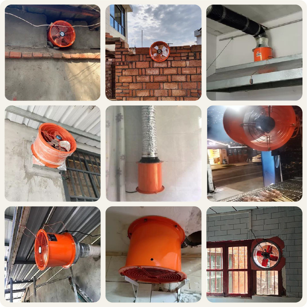 Ứng dụng cuat quạt tròn tốc nhanh