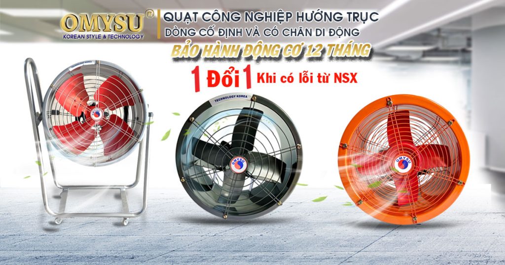 Quạt công nghiệp hướng trục