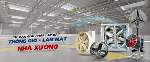 quạt thông gió công nghiệp