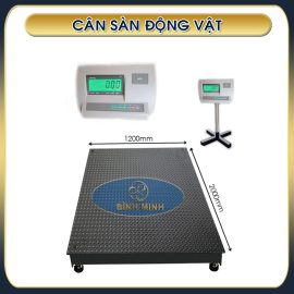 cân sàn động vật 1m2x2m