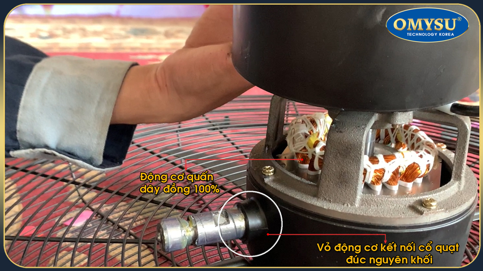 Động cơ lõi đồng 100%